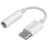 Адаптер Breaking, AUX 3.5мм - USB-C (Белый)