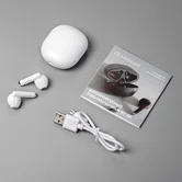 Беспроводная стереогарнитура TWS Breaking BT-06, Bluetooth 5.3 (Белый)