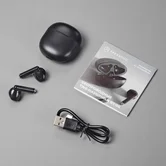 Беспроводная стереогарнитура TWS Breaking BT-06, Bluetooth 5.3 (Черный)