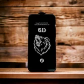 Защитное стекло iPhone 13/13 Pro/14/16e 6D (тех упак) черное
