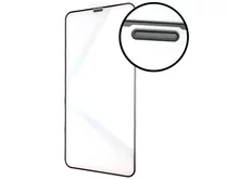 Защитное стекло iPhone 13 Pro Max/14 Plus 6D (тех упак) черное