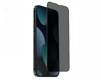 Защитное стекло iPhone 14 Pro/15/16 Full приватное черное