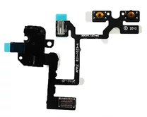 Шлейф iPhone 4 на разъем гарнитуры черный 2кл