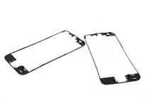 Рамка под тачскрин iPhone 5 черная (с клеем) 2кл