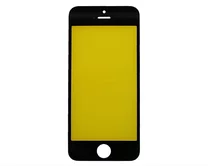 Стекло дисплея iPhone 5/5S/5C/SE черное 2кл