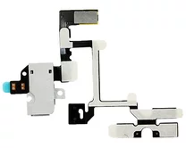 Шлейф iPhone 4 на разъем гарнитуры белый 1кл