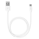 Кабель Deppa microUSB - USB белый, 1.2м