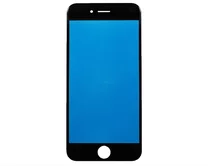 Стекло дисплея iPhone 6/6S (4.7) черное 2кл