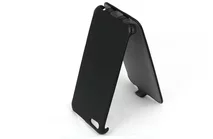 Чехол флип iPhone 6 Plus кожа черный