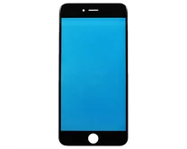 Стекло дисплея iPhone 6/6S Plus (5.5) черное 2кл