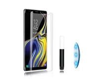 Защитное стекло Huawei P50 Pro 3D прозрачное с клеем и UV лампой