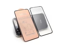 Защитное стекло-плёнка iPhone 12 mini Ceramics матовое черное, 0.1 mm