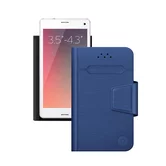 Deppa Чехол универсальный Wallet Fold S, синий