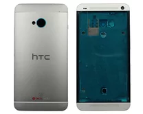 Корпус HTC 802w One M7 Dual SIM серебро