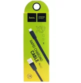 Кабель Hoco X9 microUSB - USB черный, 1м