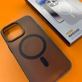 Чехол iPhone 15 Pro Max KEEPHONE Magviar (белый)