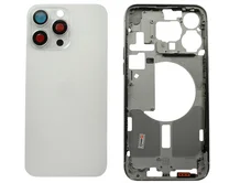 Корпус iPhone 15 Pro Max белый титан 1кл