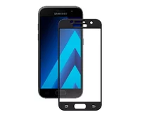 Защ. стекло Samsung A3 2017 3D черн, Deppa