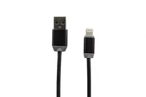 Кабель Lightning - USB металл черный