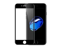 Защ. стекло iPhone 6/6S Plus 5D (тех упак) черное