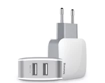СЗУ-2USB Baseus 2,4A белый