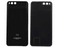 Задняя крышка Xiaomi Mi 6 черная (пластик) 1кл