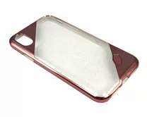 Чехол iPhone X/XS X-Doria Revel Lux Блеск роз золото