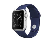 Ремешок Watch Series 42mm/44mm/45mm/49mm силиконовый midnight blue, ML #10