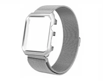 Ремешок Watch Series 38mm/40mm Milanese Loop+корпус сере