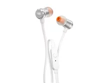 Наушники JBL T290 с микрофоном серебро