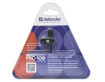 Микрофон комп. Defender MIC-109 на прищепке, черн