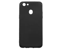 Чехол Oppo F5 силикон матовый черный