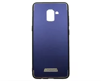 Чехол Samsung A730F A8+ Motomo Magnetic (синий)