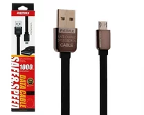 Кабель Remax Chanel microUSB - USB черный