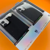 Чехол iPhone 16 Pro Njoyny NY-111 Soft Fiber (черный)