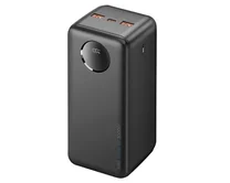 Внешний АКБ Deppa NRG Turbo V4 30000 mAh, дисплей, черный