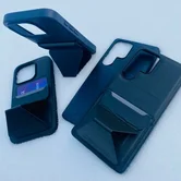 Чехол Samsung S25 Ultra KEEPHONE Leyca (синий)