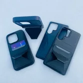 Чехол Samsung S25 Ultra KEEPHONE Leyca (черный)