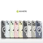 Чехол iPhone 16E KUVETE Ice Crystal MagSafe (прозрачный)
