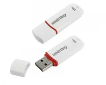 USB Flash 2.0 SmartBuy Crown 128GB белый