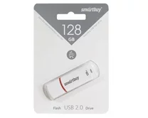 USB Flash 2.0 SmartBuy Crown 128GB белый