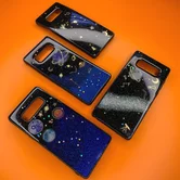 Чехол Samsung A320F A3 (2017) силикон космос