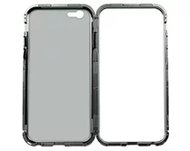 Чехол iPhone 6/6S Magnetic flip (серебрянный)