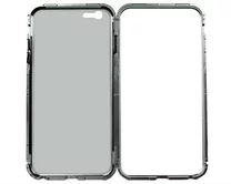 Чехол iPhone 6 Plus Magnetic flip (серебрянный)