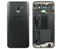 Задняя крышка Samsung J600F J6 (2018) черная 1кл