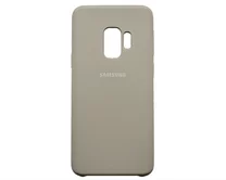 Чехол Samsung G960F S9 Silicone case (бежевый)