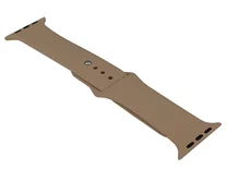Ремешок Watch Series 42mm/44mm/45mm/49mm силиконовый walnut, ML #15