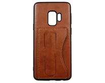 Чехол Samsung G960F S9 Kanjian Card с держателем (коричневый)