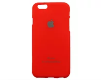 Чехол iPhone 6/6S Яблоко (красный)