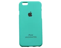 Чехол iPhone 6/6S Яблоко (мятный)
